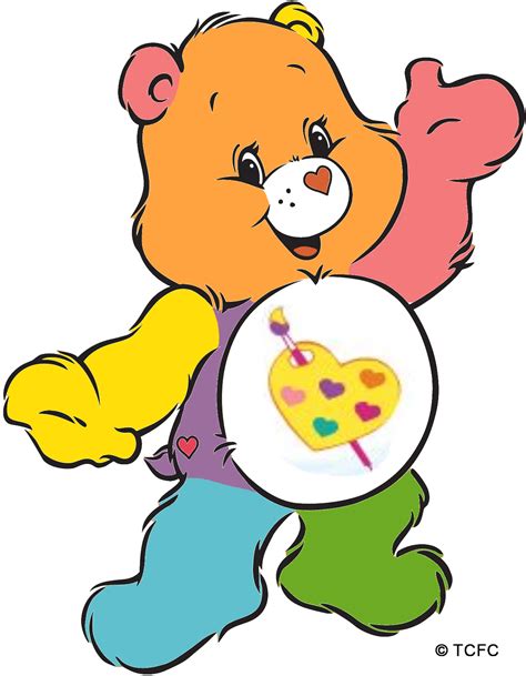 tender heart care bear|carebear with heart on belly.